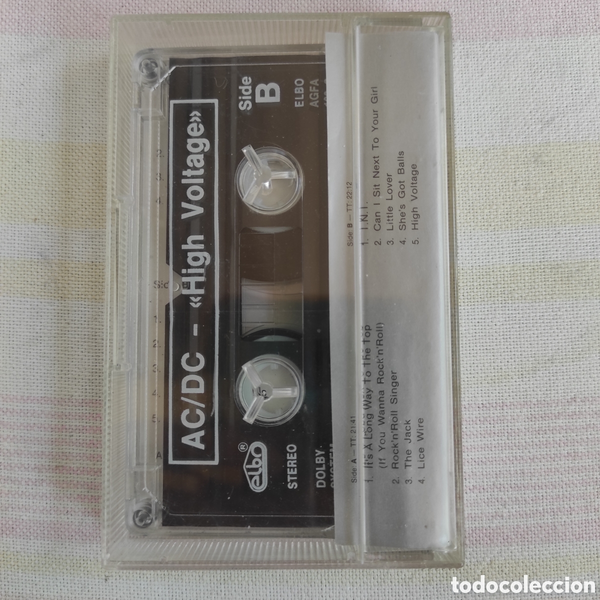 Casetes antiguos: AC/DC &ndash; High Voltage - Foto 2