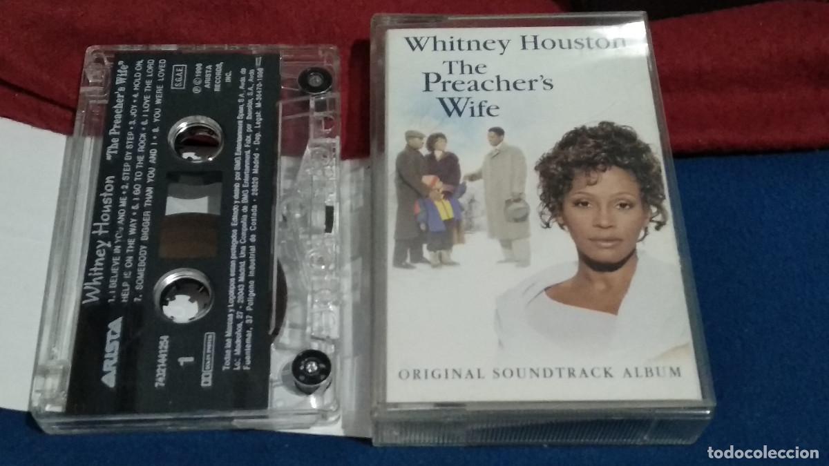 Casetes antiguos: THE PREACHER&acute;S WIFE BANDA SONORA LA MUJER DEL PREDICADOR - CASETE 1996 WHITNEY HOUSTON 15 TEMAS