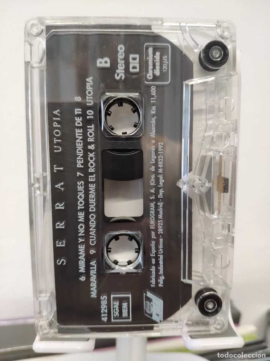 Casetes antiguos: Joan Manuel Serrat - Utop&iacute;a (Cassette) - Foto 4