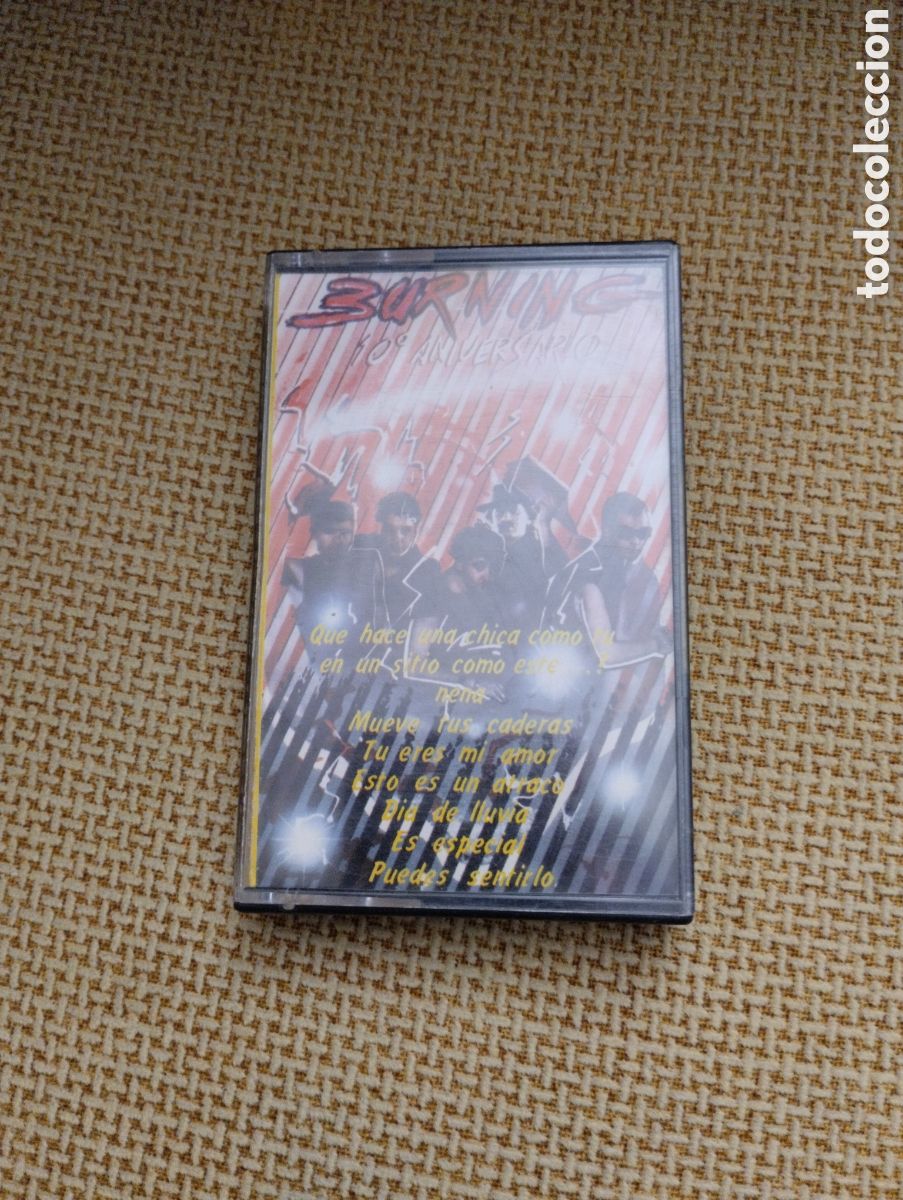 Cassettes Anciennes: Cinta de casete Burning 10 &deg; Aniversario