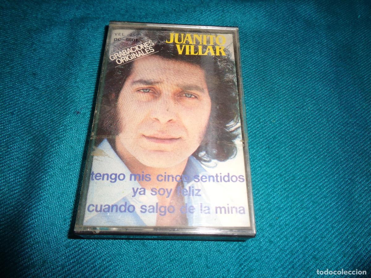 Casetes antiguos: JUANITO VILLAR. TENGO MIS CINCO SENTIDOS Y OTRAS. DISCOSA, 1981. CASETE