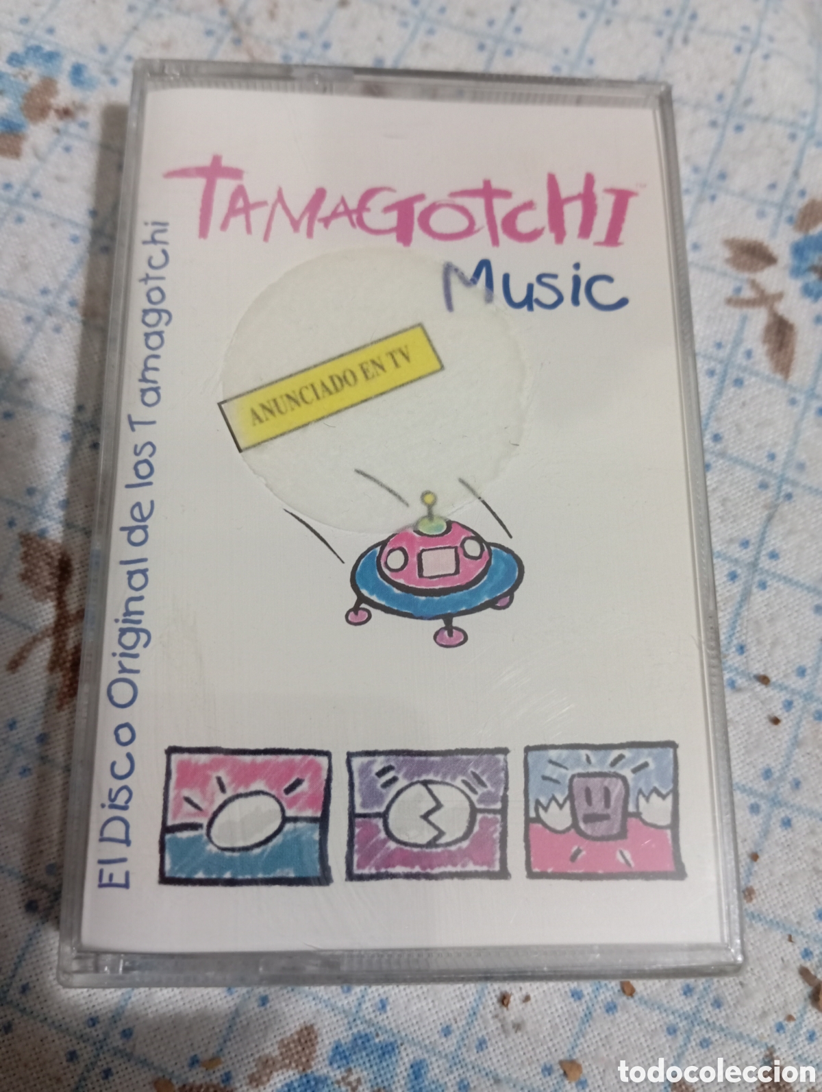 Casetes antiguos: TAMAGOTCHI MUSIC , EL DISCO ORIGINAL DE LOS TAMAGOTCHI , 1997 / CASETE NUEVO Y PRECINTADO