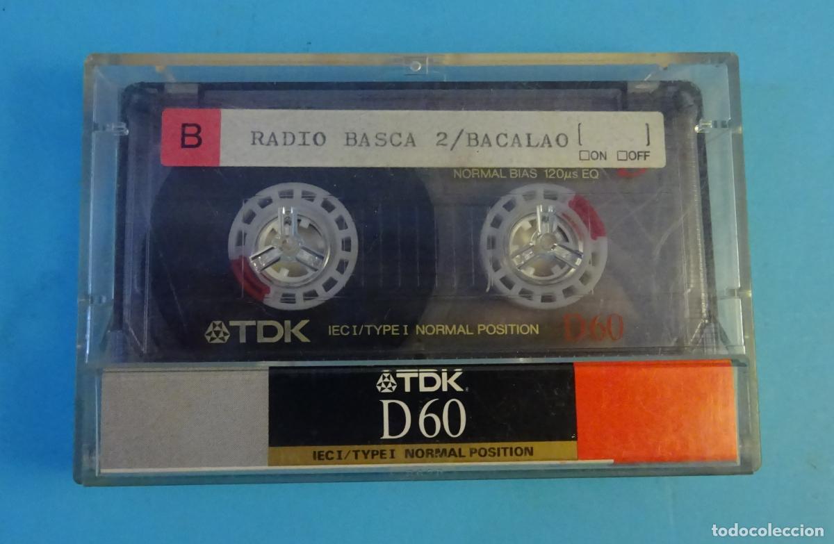 Casetes antiguos: CASETE GRABACI&Oacute;N DE LA M&Iacute;TICA EMISORA PIRATA RADIO BASCA. BACALAO