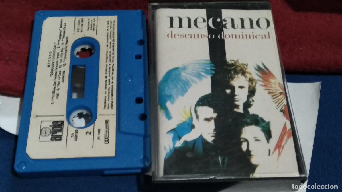 Casetes antiguos: MECANO-DESCANSO DOMINICAL- ARIOLA 1988 CASETE CINTA CASSETTE