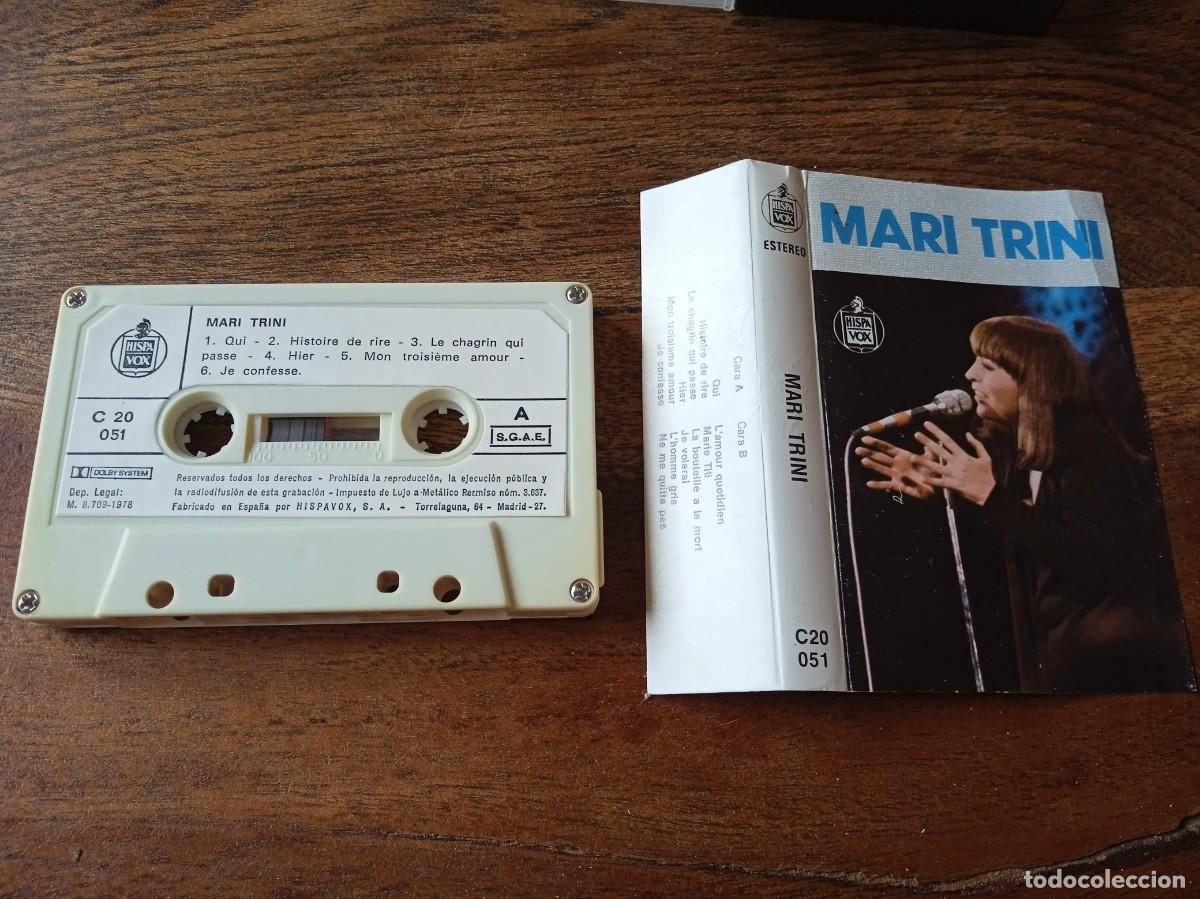 Casetes antiguos: Mari Trini - Casette original Hispavox 1978 - Foto 2