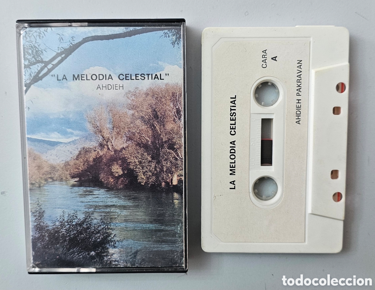 Casetes antiguos: CASSETTE AHDIEH PAKRAVAN - La Melodia Celestial (Espa&ntilde;a - Privado - 19??) Xian Bah&aacute;'&iacute; MEGARARO