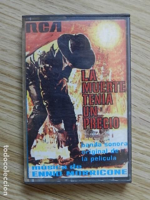 Casetes antiguos: K7 BSO La muerte ten&iacute;a un precio Por un pu&ntilde;ado de dolares ENNIO MORRICONE a&ntilde;o 1969 RCA OST