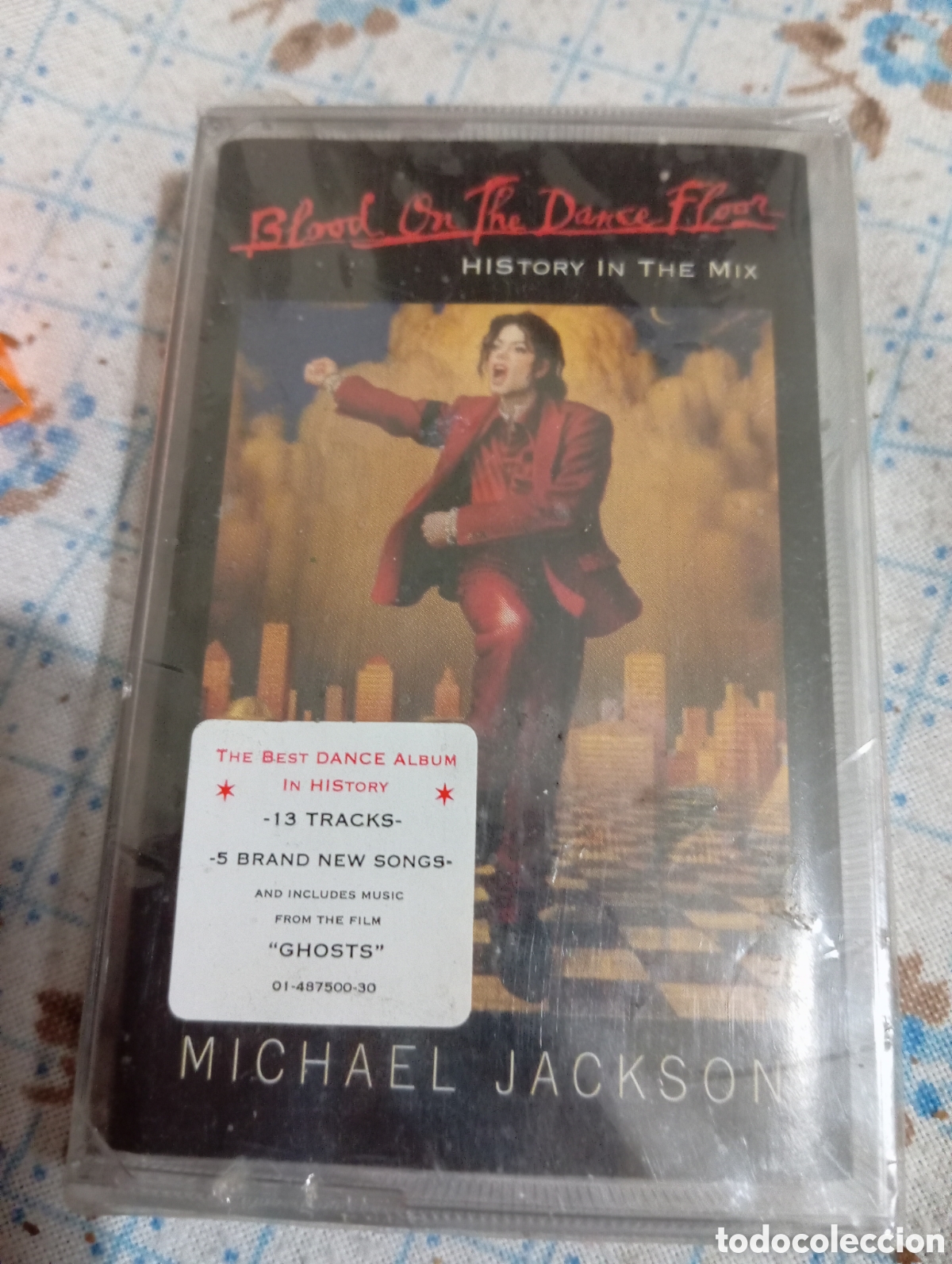 Casetes antiguos: MICHAEL JACKSON - BLOOD ON THE DANCE FLOOR , HISTORY IN THE MIX , 1997 / CASETE NUEVO Y PRECINTADO