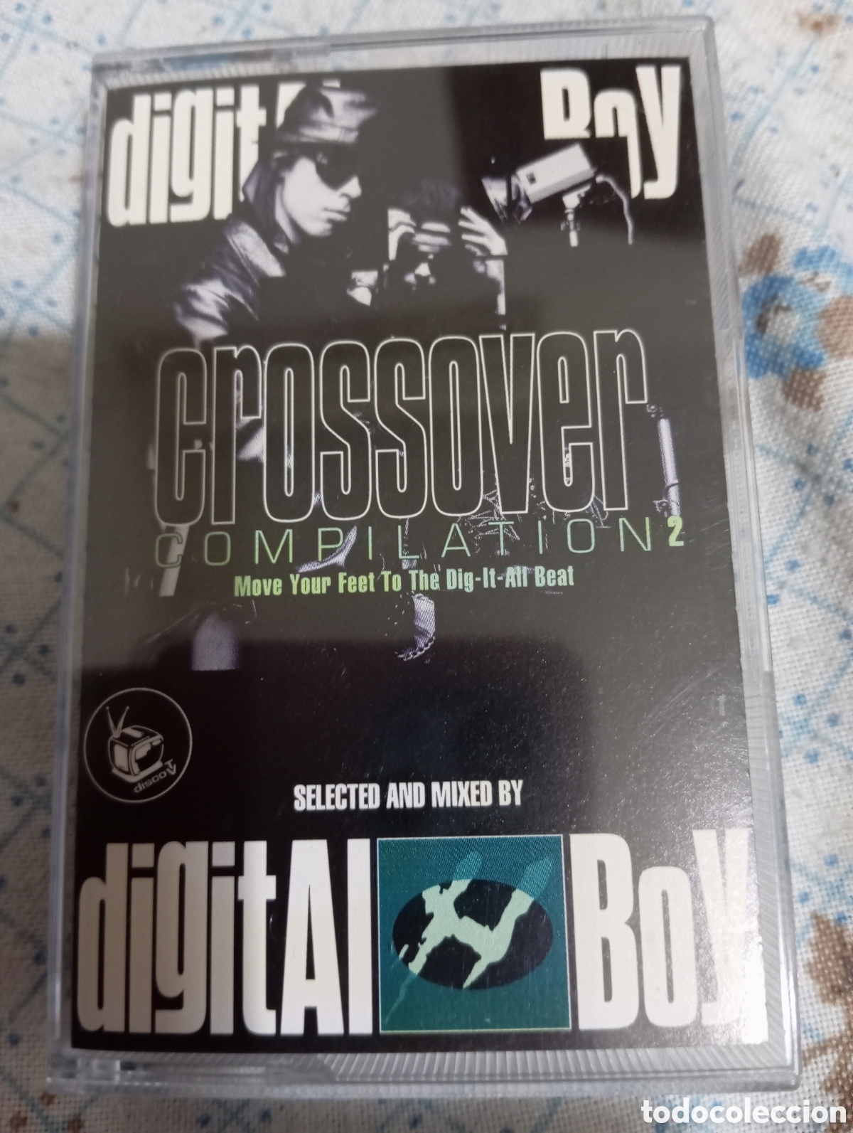 Casetes antiguos: DIGITAL BOY - CROSSOVER COMPILATION 2 , 1994 / DANCE , EURO HOUSE , CASETE NUEVO