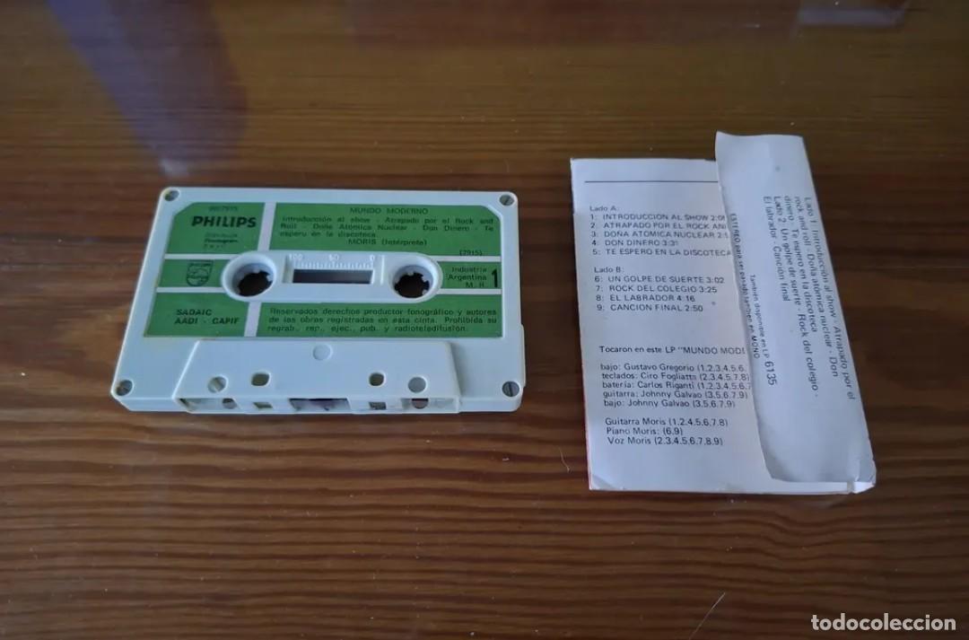 Casetes antiguos: Mor&iacute;s - Mundo moderno - cassette - Foto 3