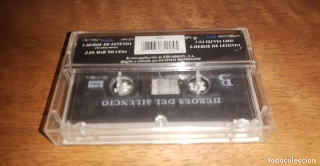 Casetes antiguos: H&eacute;roes del silencio EP CASSETTE MEXICO 1987 - Foto 2
