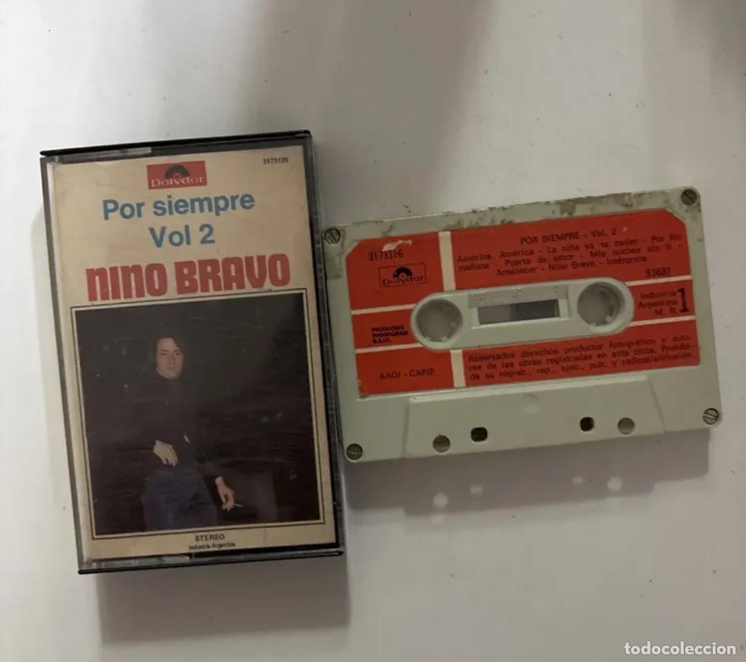 Casetes antiguos: POR SIEMPRE VOL 2 NINO BRAVO CASSETTE UNICO!!
