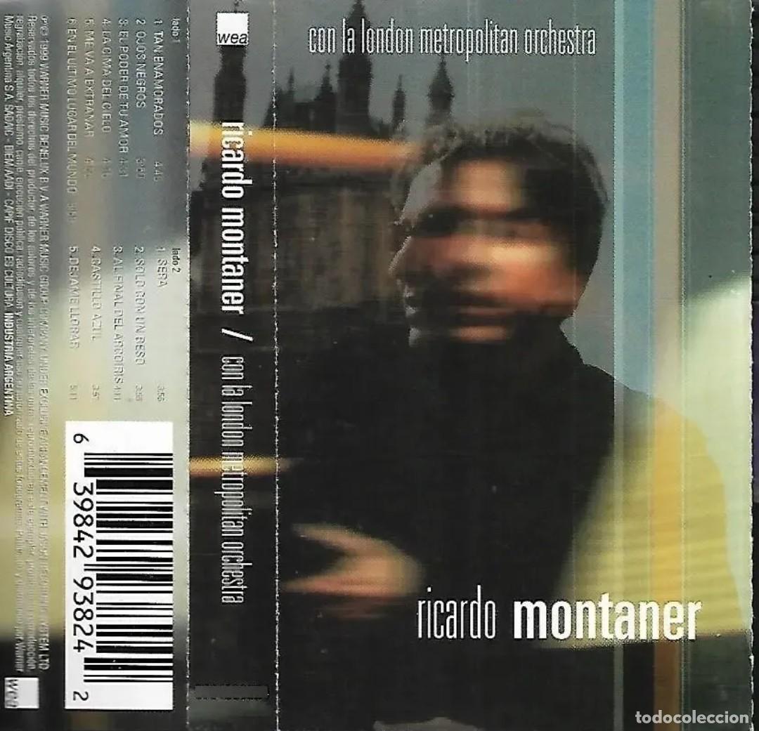 Casetes antiguos: Ricardo Montaner Album Con La London Metropolitan Wea Casete