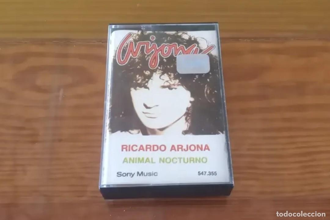 Casetes antiguos: Ricardo Arjona animal nocturno cassette