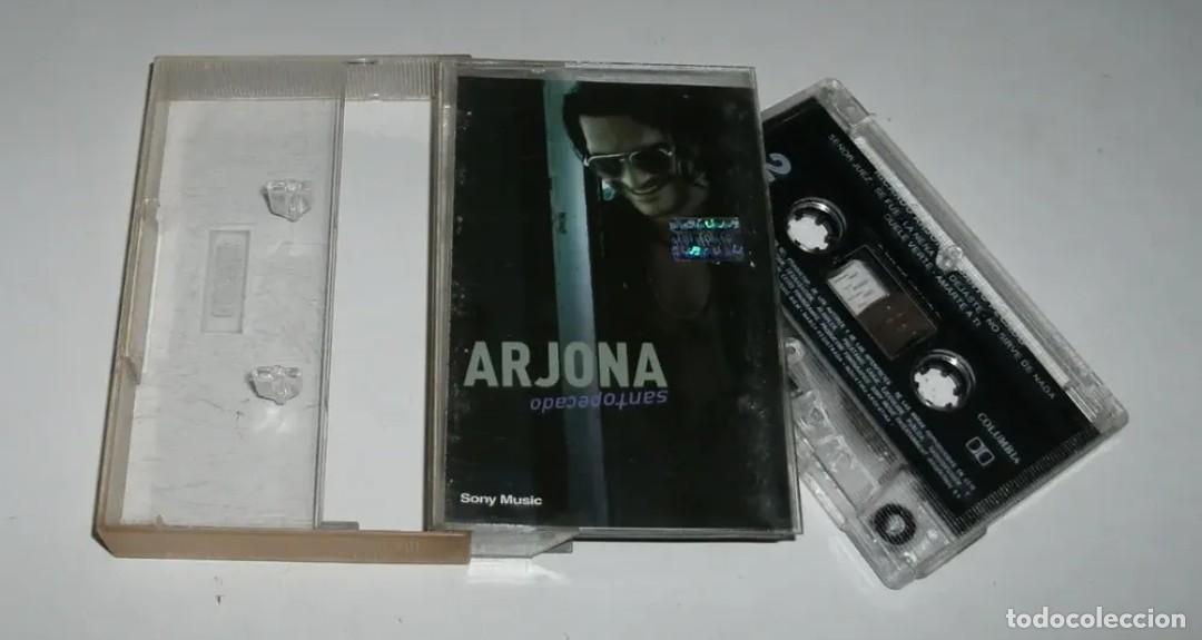 Casetes antiguos: Ricardo Arjona - Santo Pecado / Casete Original Excel Estado