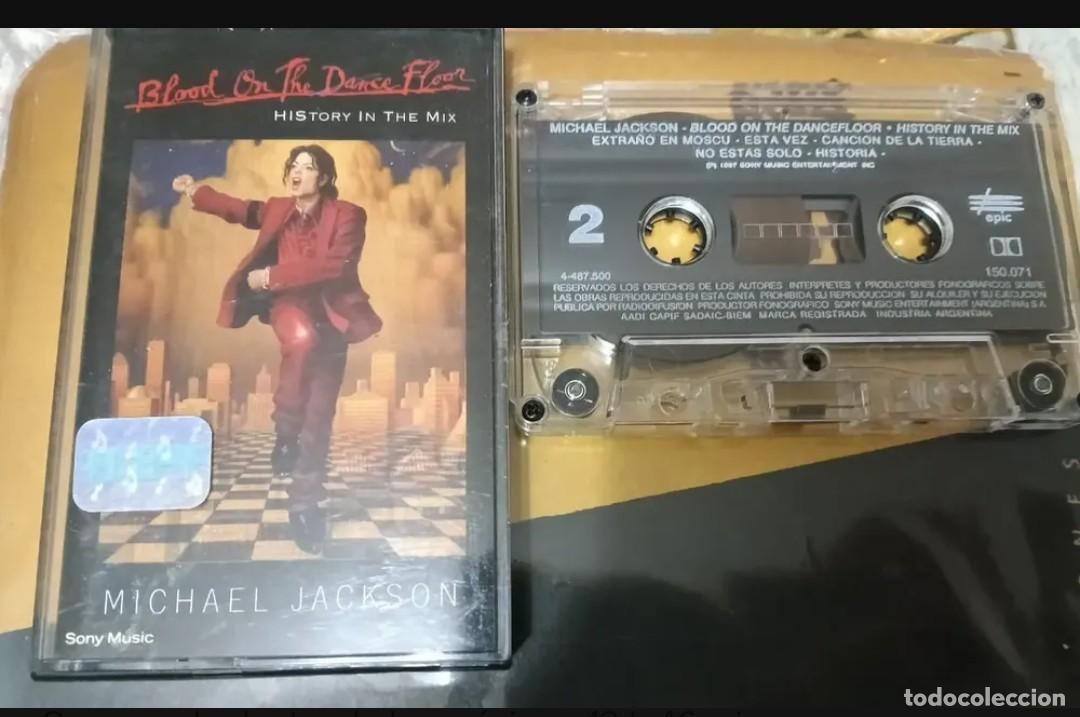 Casetes antiguos: CASSETTE BLOOD ON THE DANCE FLOOR MICHAEL JACKSON INDUSTRIA ARGENTINA