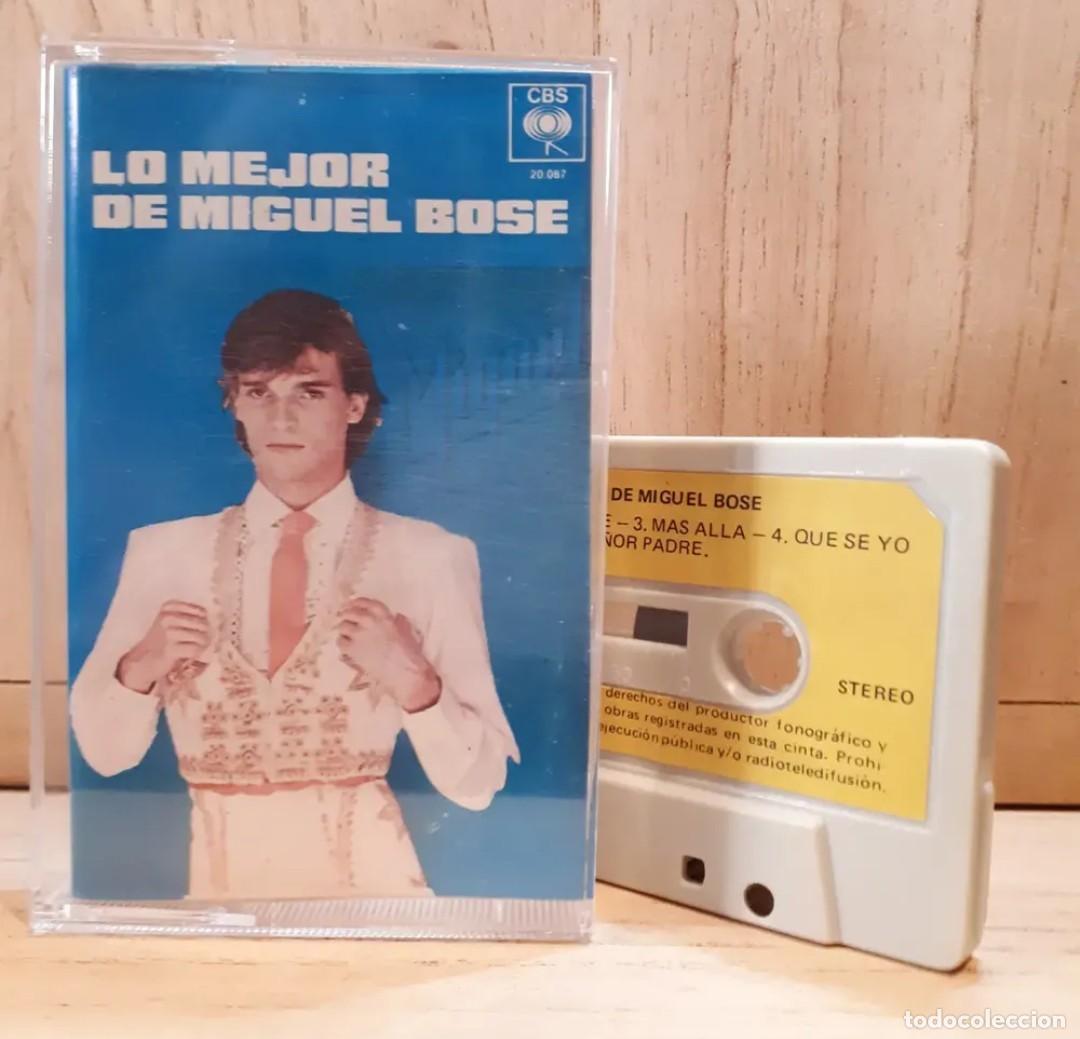 Casetes antiguos: Lo mejor de Miguel Bose Industria Argentina cassette