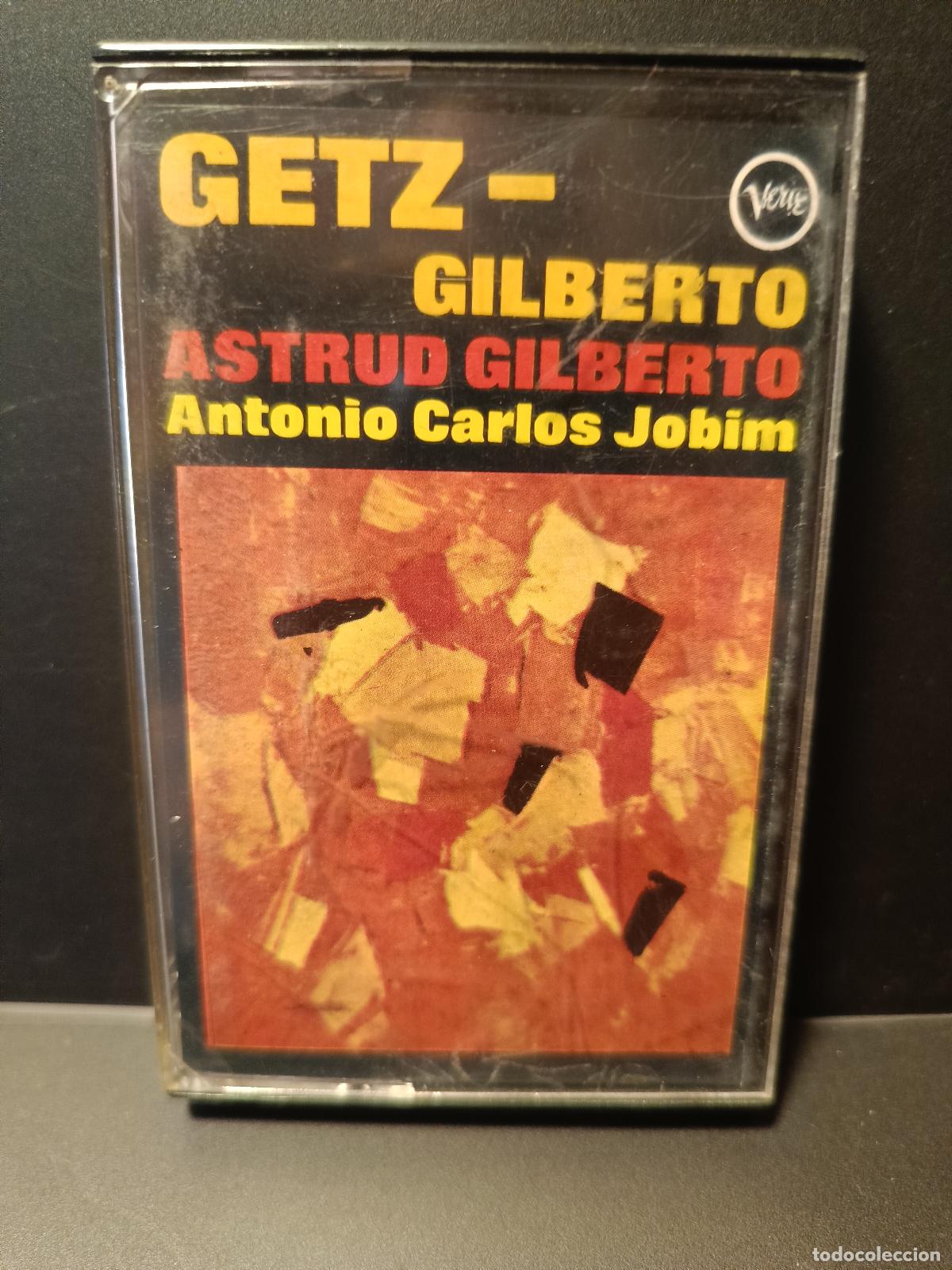 Old Cassettes: GETZ GILBERTO ASTRUD GILBERTO ANTONIO CARLOS JOBIM CASETE CASSETTE PEPETO