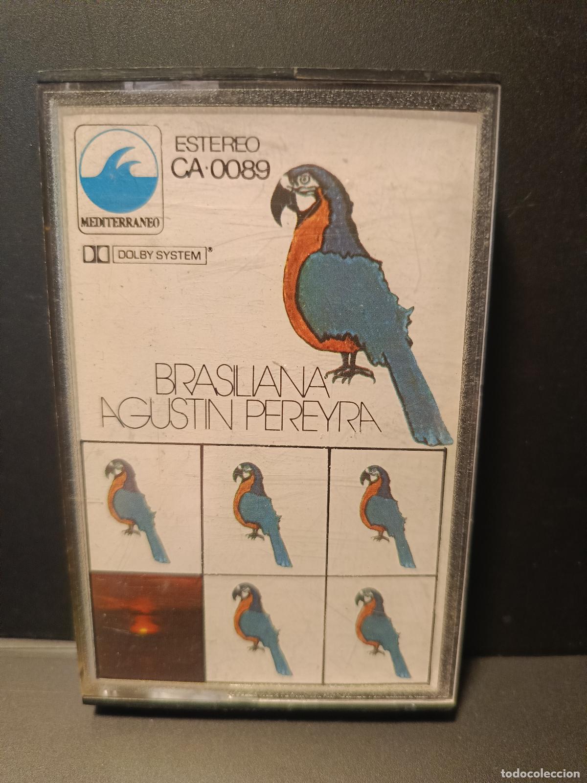 Casetes antiguos: BRASILIANA AGUSTIN PEREYRA CASETE CASSETTE CINTA PEPETO