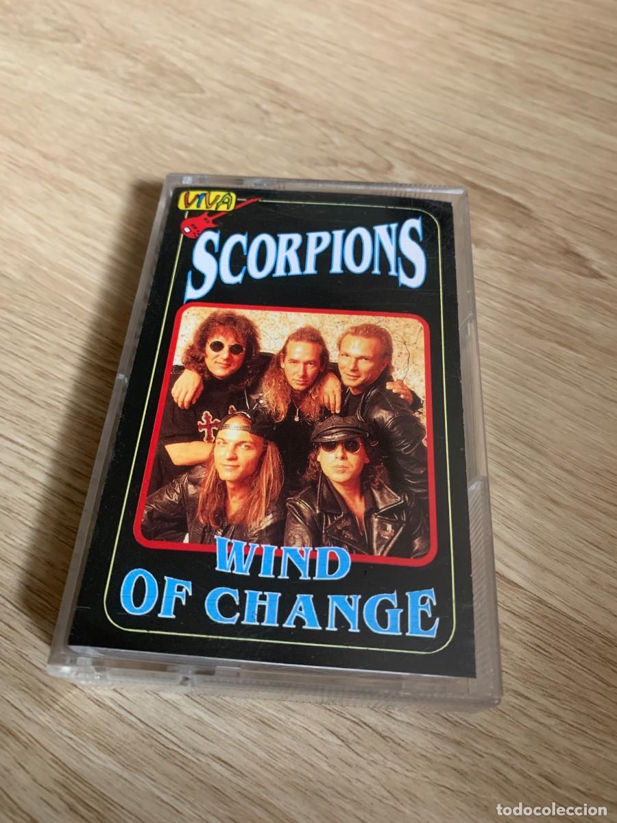 Cassettes Anciennes: CASETE. SCORPIONS. WIND OF CHANGE. BUENA CONSERVACION. PEDIDO MINIMO 10 EUROS.