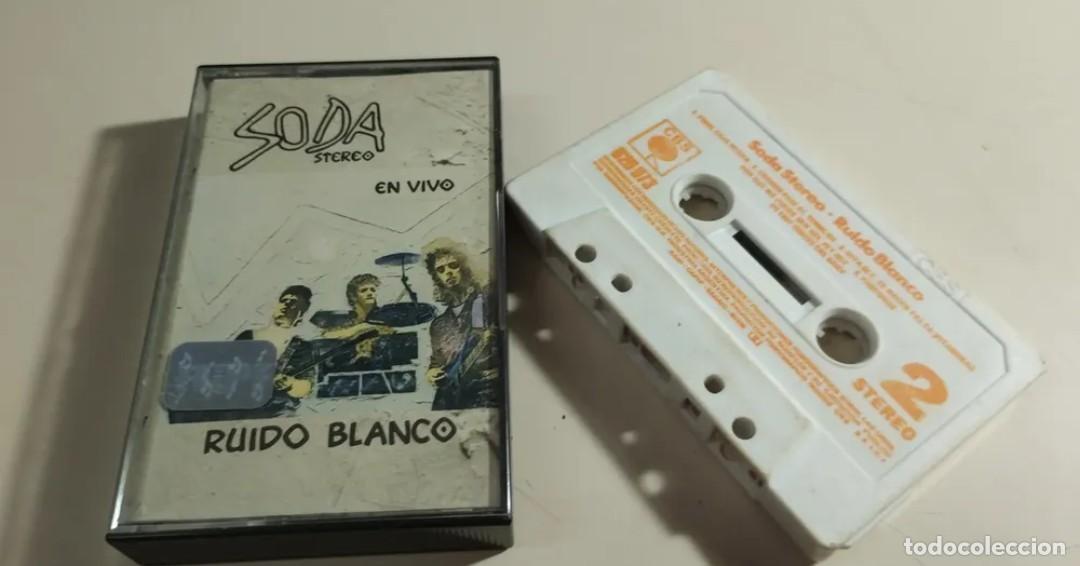 Casetes antiguos: Soda Stereo - Ruido Blanco - Casete original Industria Argentina