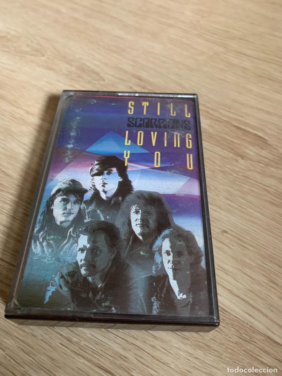 Casetes antiguos: CASETE. SCORPIONS. STILL LOVING YOU. BUENA CONSERVACION.