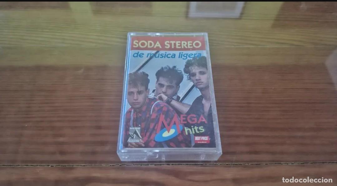 Casetes antiguos: Soda stereo - De m&uacute;sica ligera - Cassette original