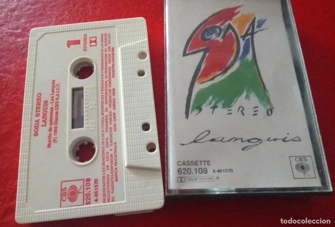Casetes antiguos: SODA STEREO LANGUIS CASSETTE ORIGINAL
