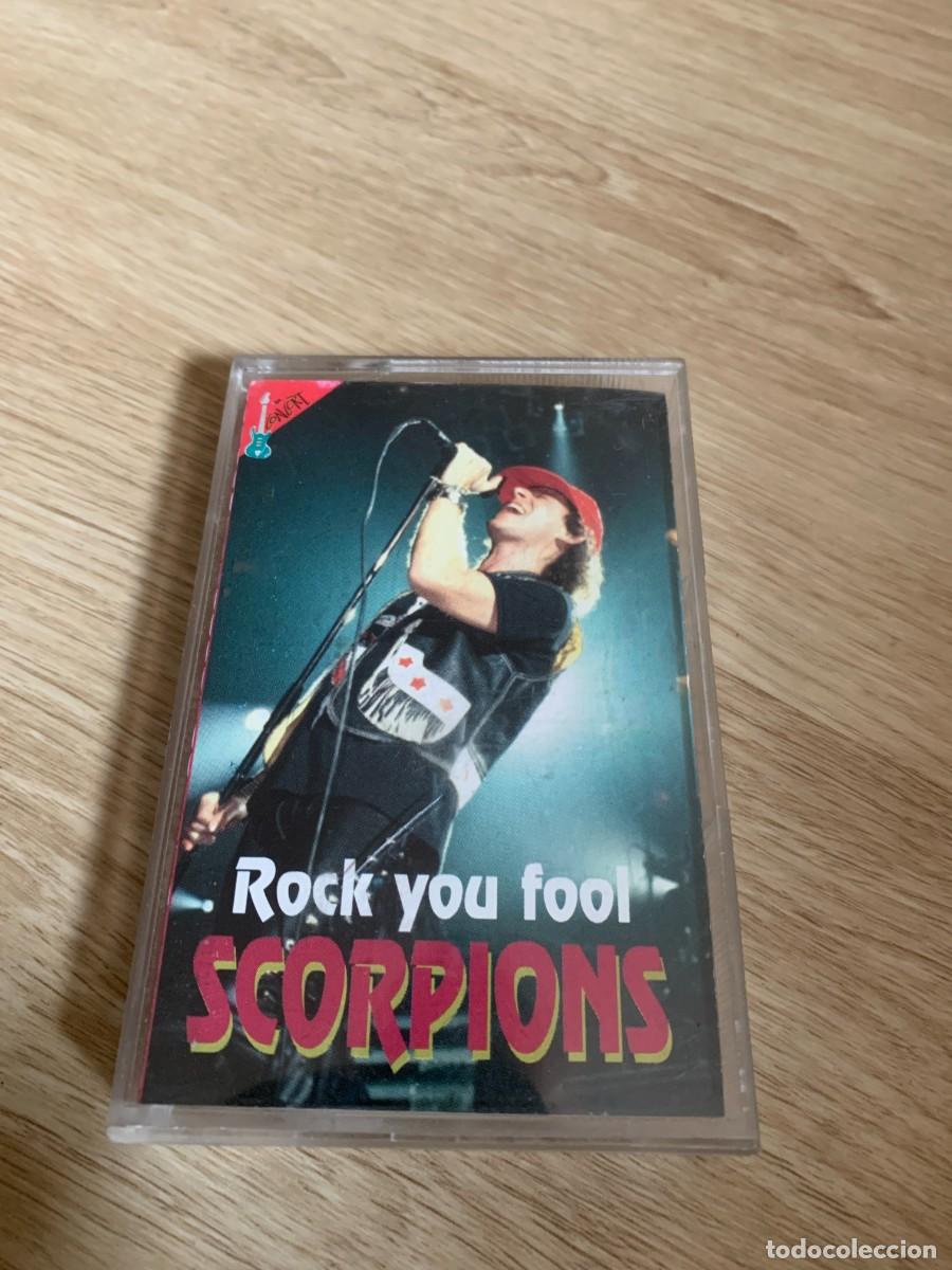 Cassetes antigas: CASETE. SCORPIONS. ROCK YOU FOOL. BUEN ESTADO. PEDIDO MINIMO 10 EUROS.