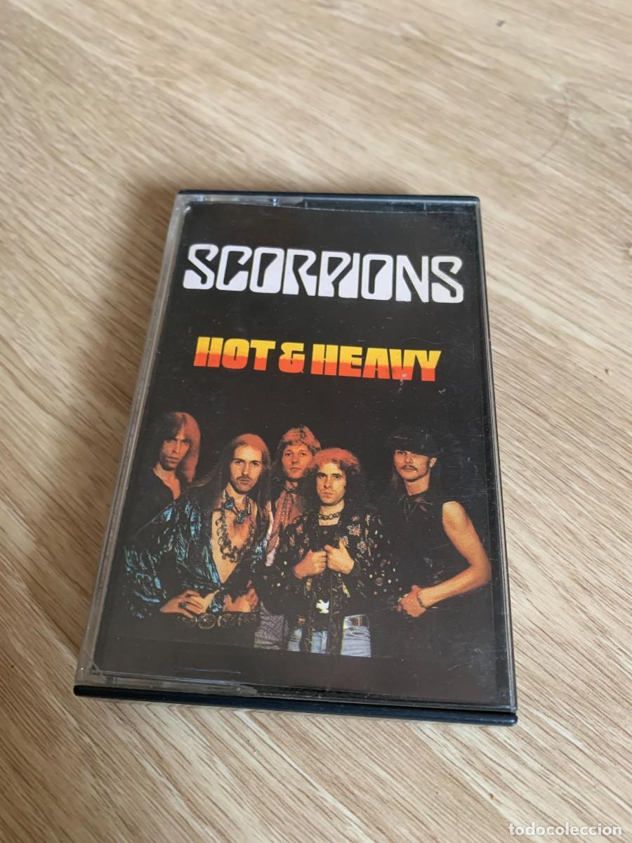 Cassetes antigas: CASETE. SCORPIONS. HOT AND HEAVY. PEDIDO MINIMO 10 EUROS.