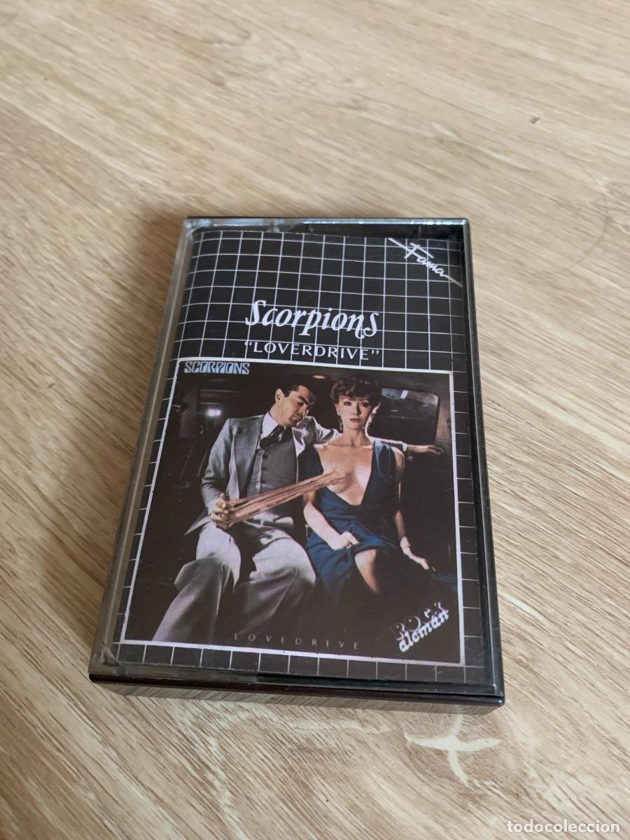 Casetes antiguos: CASETE. SCORPIONS. LOVEDRIVE. BUENA CONSERVACION. PEDIDO MINIMO 10 EUROS.