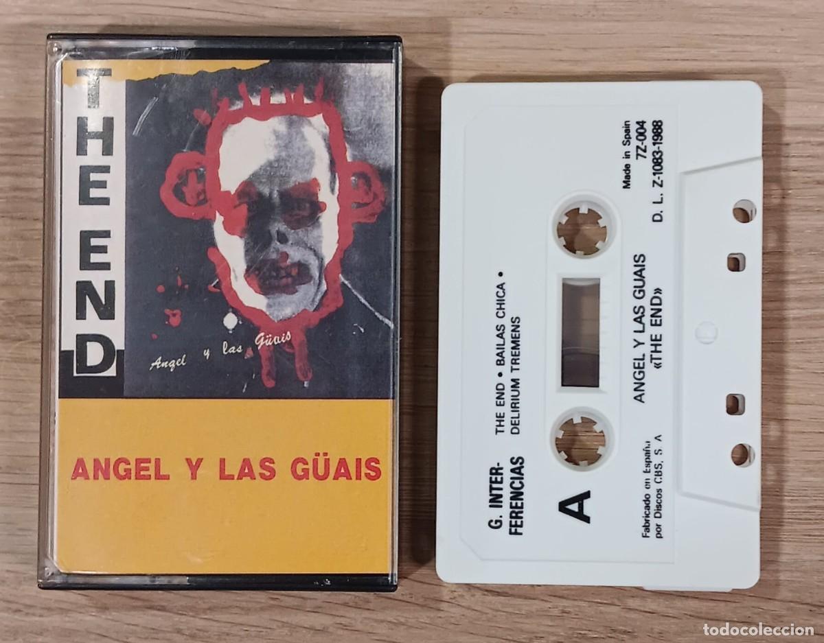 Casetes antiguos: CINTA CASSETTE ANGEL Y LAS GUAYS THE END CBS 1988