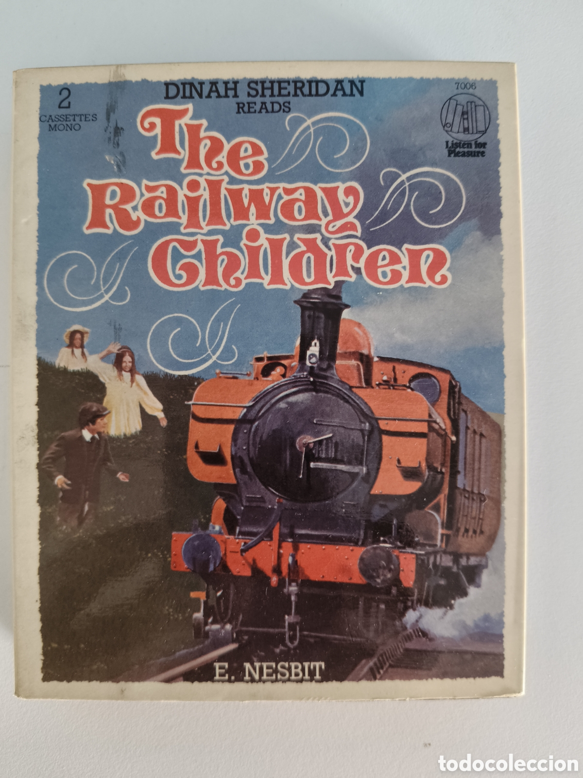 Casetes antiguos: Cassettes de audio (audiolibro) de la cl&aacute;sica novela infantil &rdquo;The Railway Children&rdquo; (Los chicos del