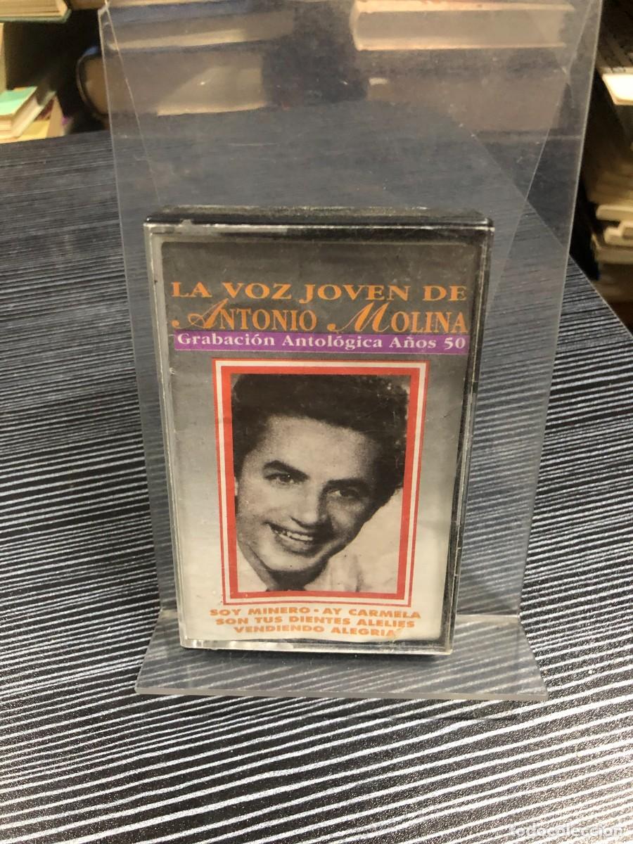 Casetes antiguos: La voz joven de Antonio Molina (A&ntilde;os 50) Antonio Molina