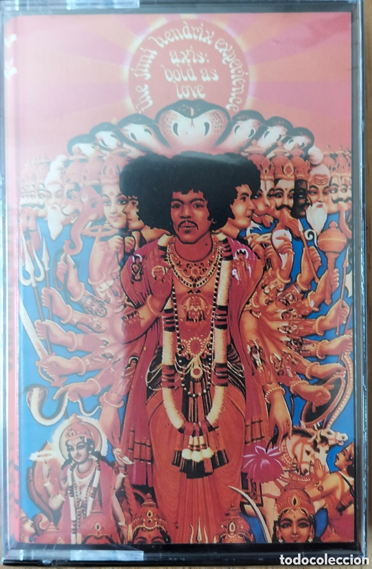 Casetes antiguos: THE JIMI HENDRIX EXPERIENCE &rdquo;&rdquo;AXIS &rdquo;NOLD AS LOVE&rdquo; CASETE NUEVO PRECINTADO