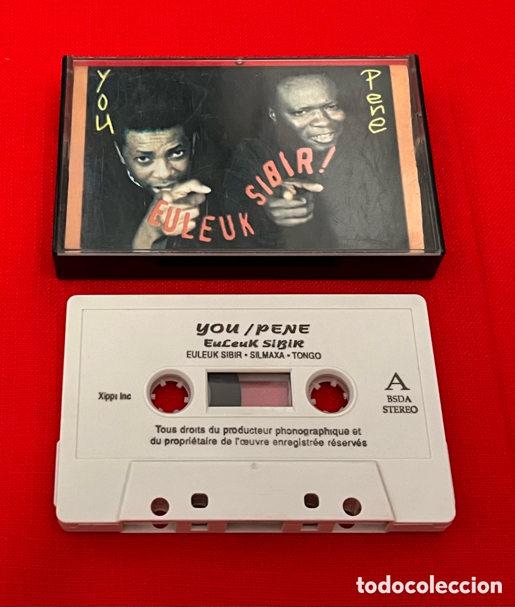 Cassetes antigas: Casete Youssou N'Dour y Omar P&egrave;ne - Euleuk Sibir