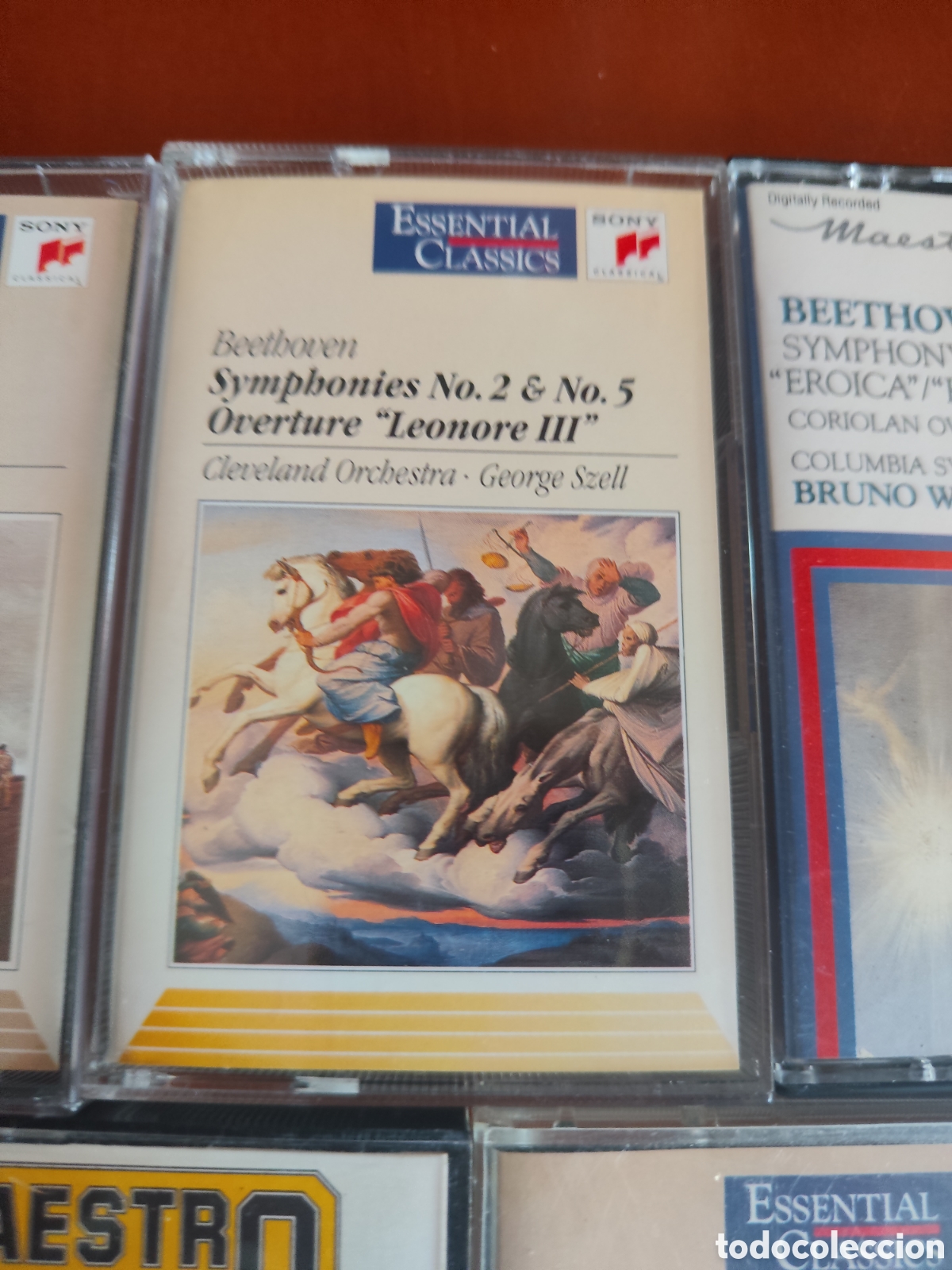 Casetes antiguos: Lote 7 casettes Beethoven - Foto 3