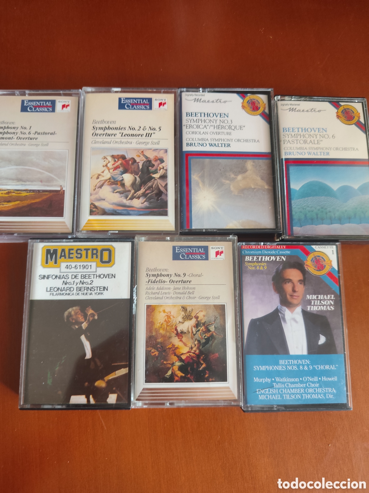 Casetes antiguos: Lote 7 casettes Beethoven - Foto 1