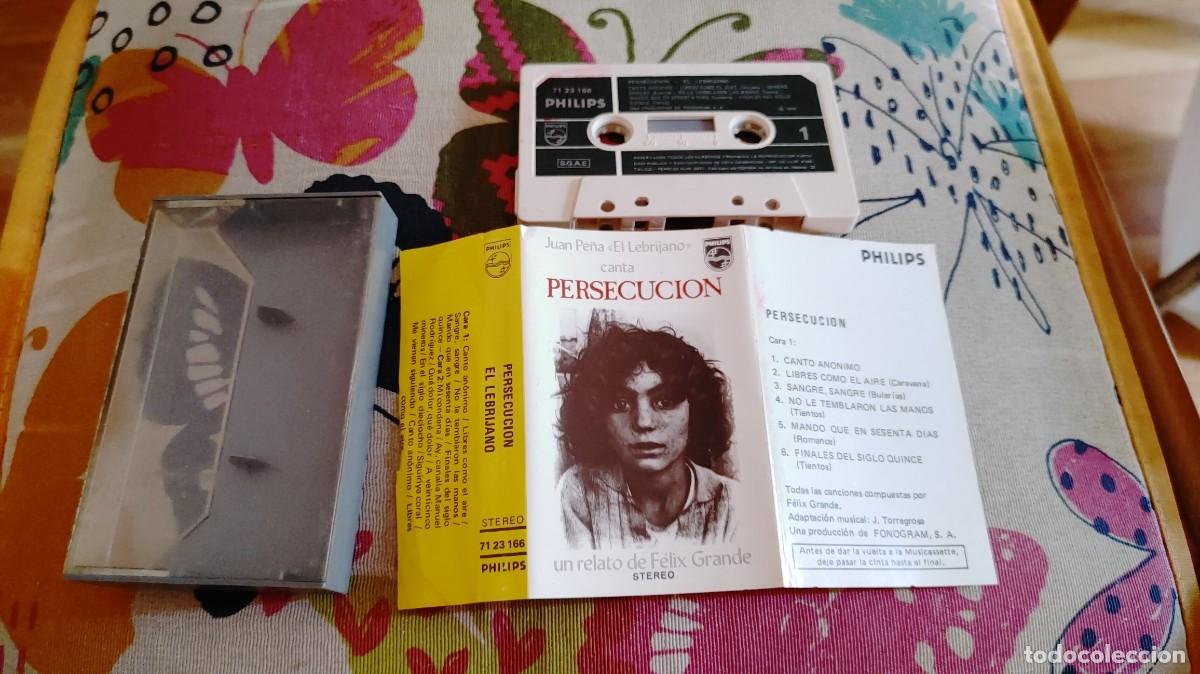 Casetes antiguos: EL LEBRIJANO-CASETE PERSECUCION