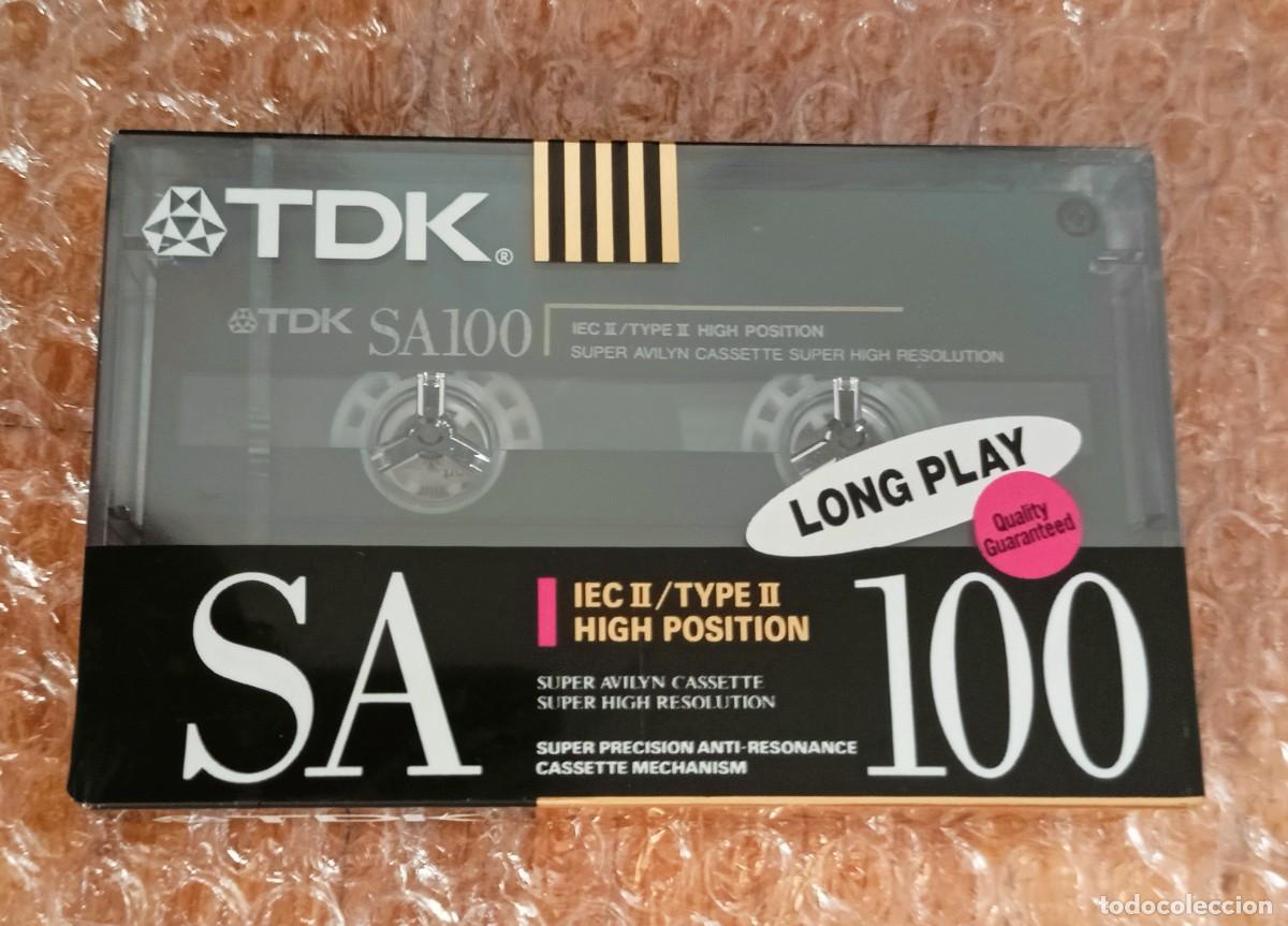 Casetes antiguos: PRECINTADA TDKA SA 100 Cinta cassette virgen .RARE .