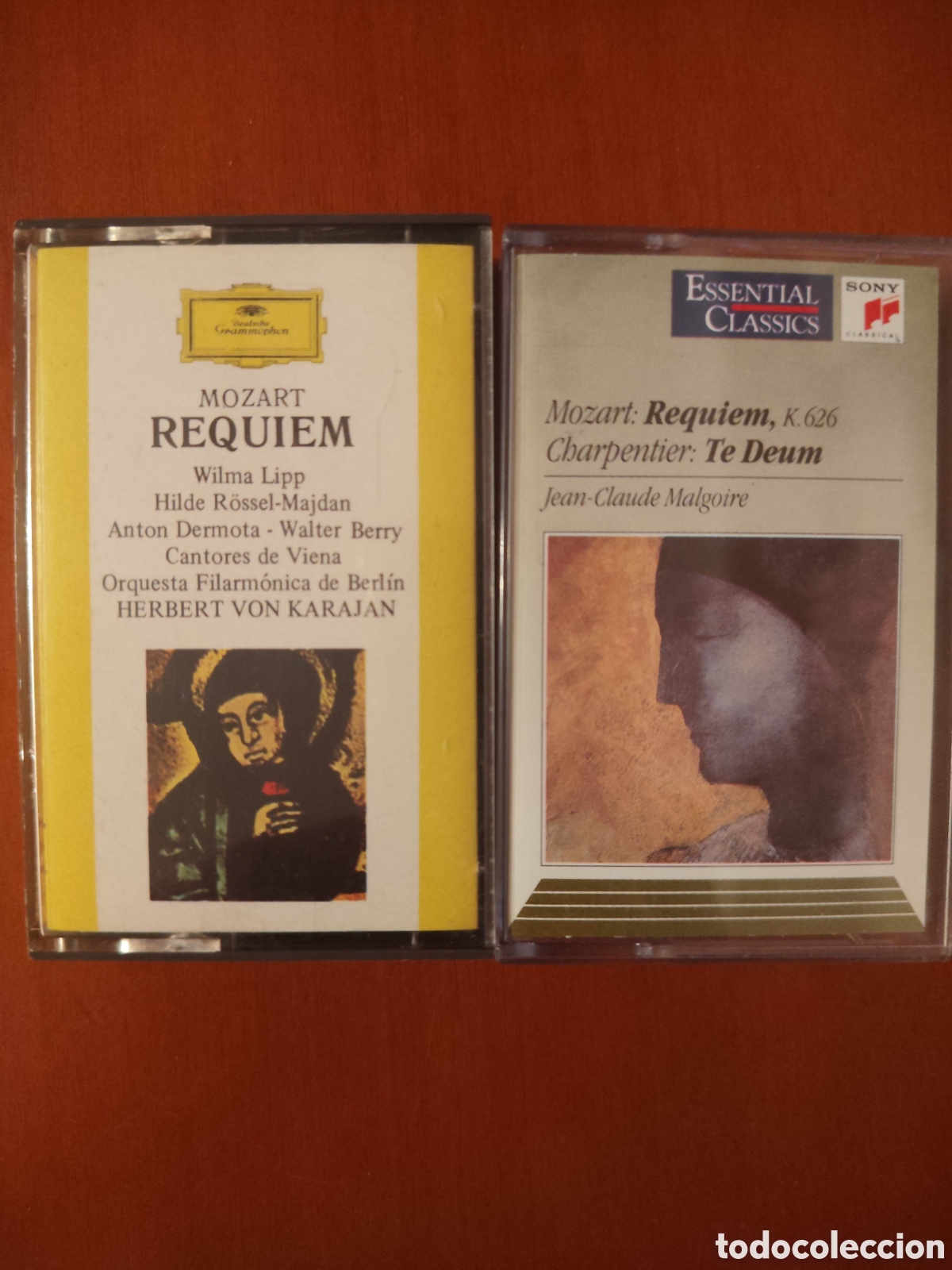 Casetes antiguos: Lote 2 casettes Mozart
