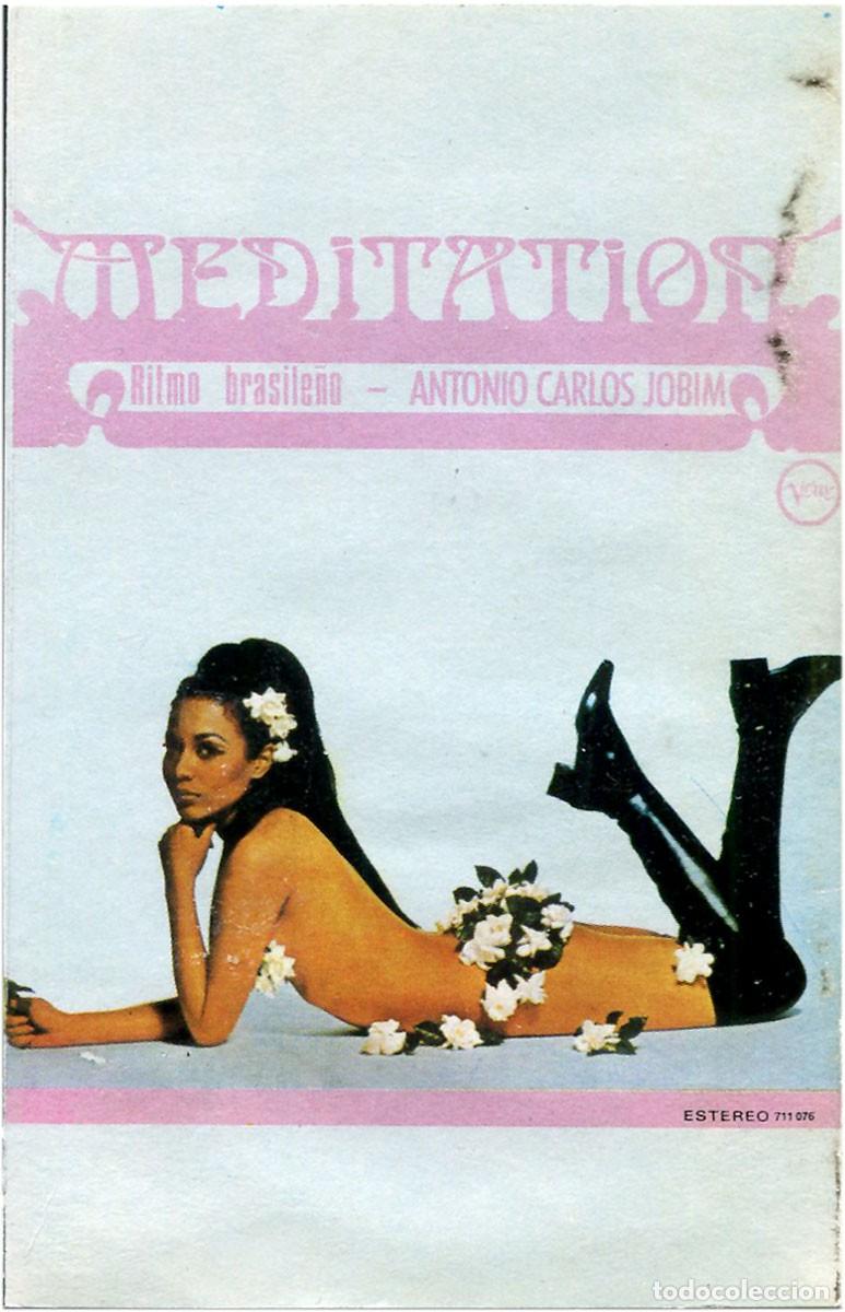 Casetes antiguos: Antonio Carlos Jobim &lrm;- Meditation, El Compositor de &rdquo;Desafinado&rdquo; Interpreta - Cassette Spain 1972