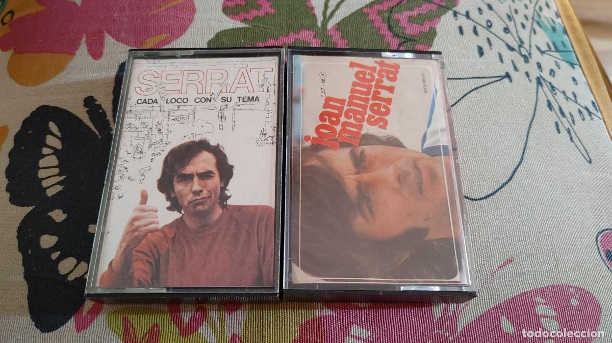 Casetes antiguos: JOAN MANUELSERRAT-LOTE DE 2 CASETES