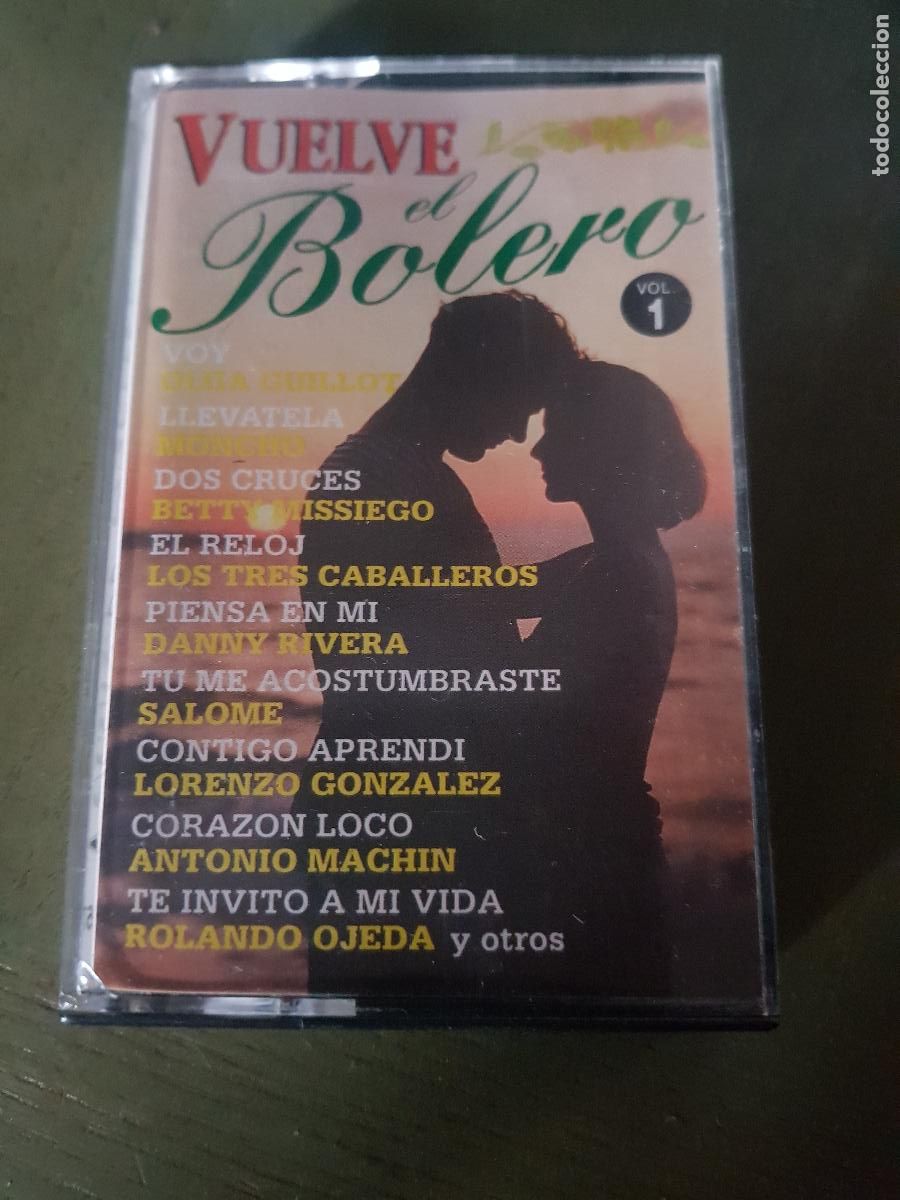 Casetes antiguos: CASETE-VUELVE EL BOLERO