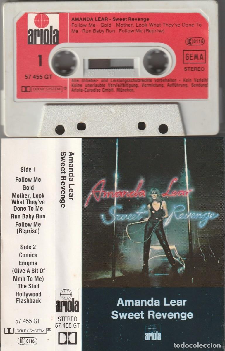 Casetes antiguos: AMANDA LEAR - SWEET REVENGE (CASSETTE ARIOLA 1978 ALEMANIA)