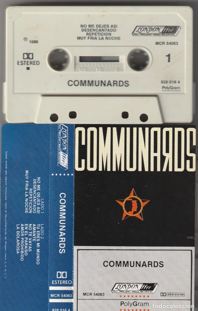 Casetes antiguos: COMMUNARDS - COMMUNARDS (CASSETTE LONDON 1986 MEXICO)
