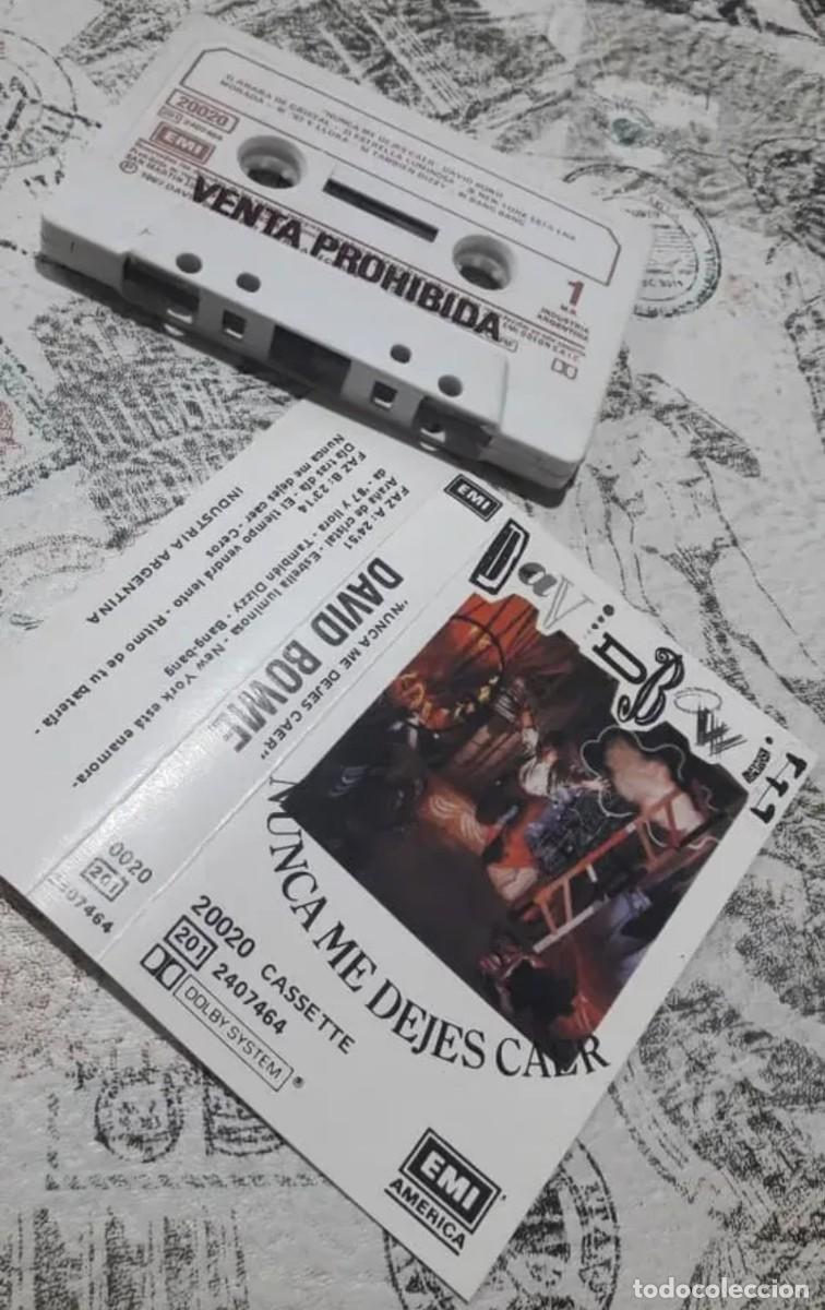 Casetes antiguos: David Bowie &ndash; No me dejes caer - cassette argentina