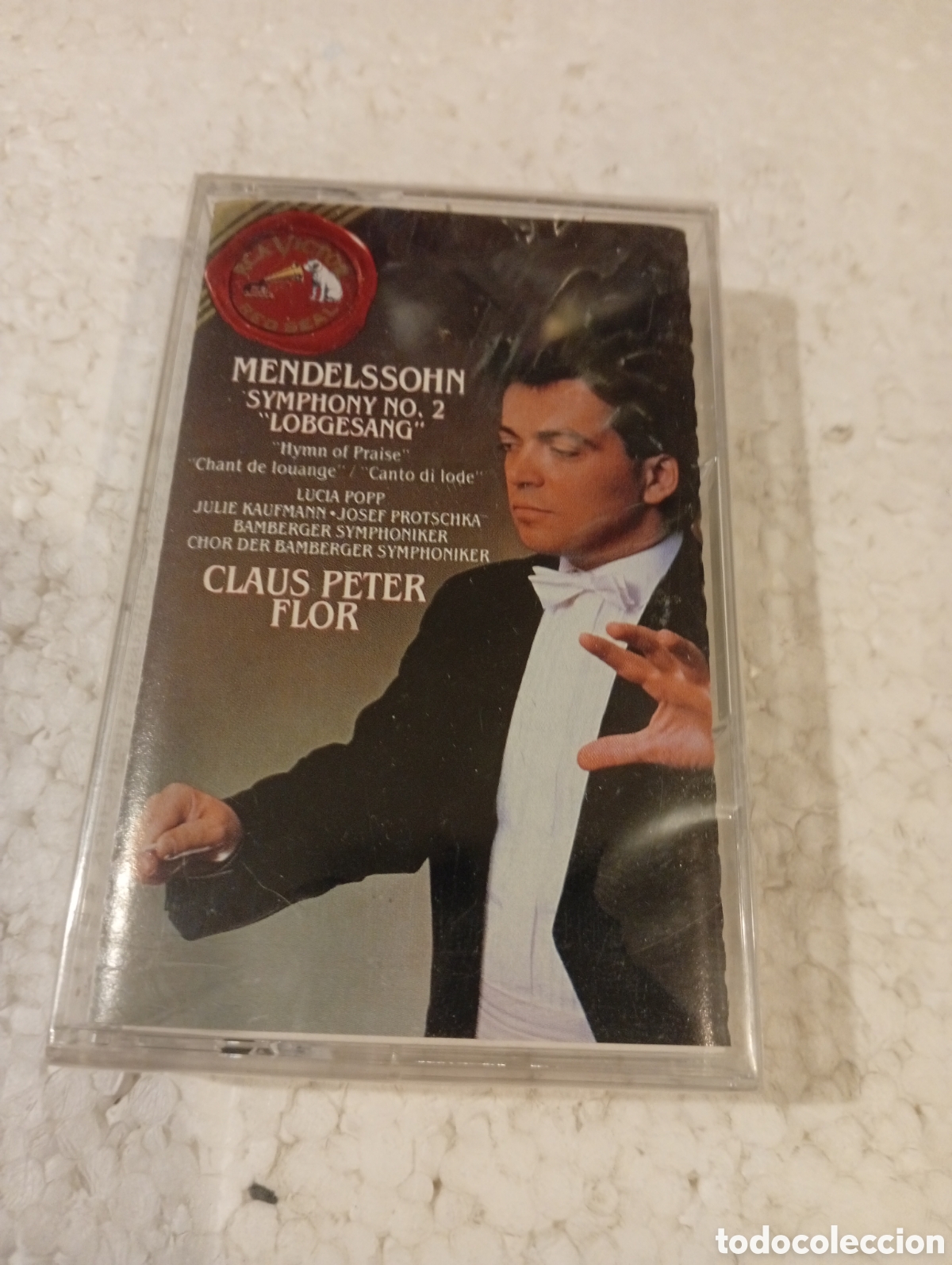 Casetes antiguos: 1 CASSETTE. NUEVO Y PRECINTADO. MENDELSSOHN SYMPHONY 2 &rdquo;LOBGESANG&rdquo;. POPP. FLOR. RCA RED SEAL. 1990