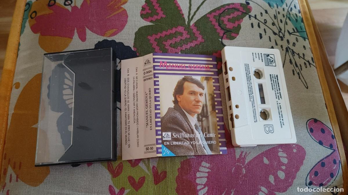 Casetes antiguos: MANUEL GERENA-CASETE SEVILLANAS DEL CANTE