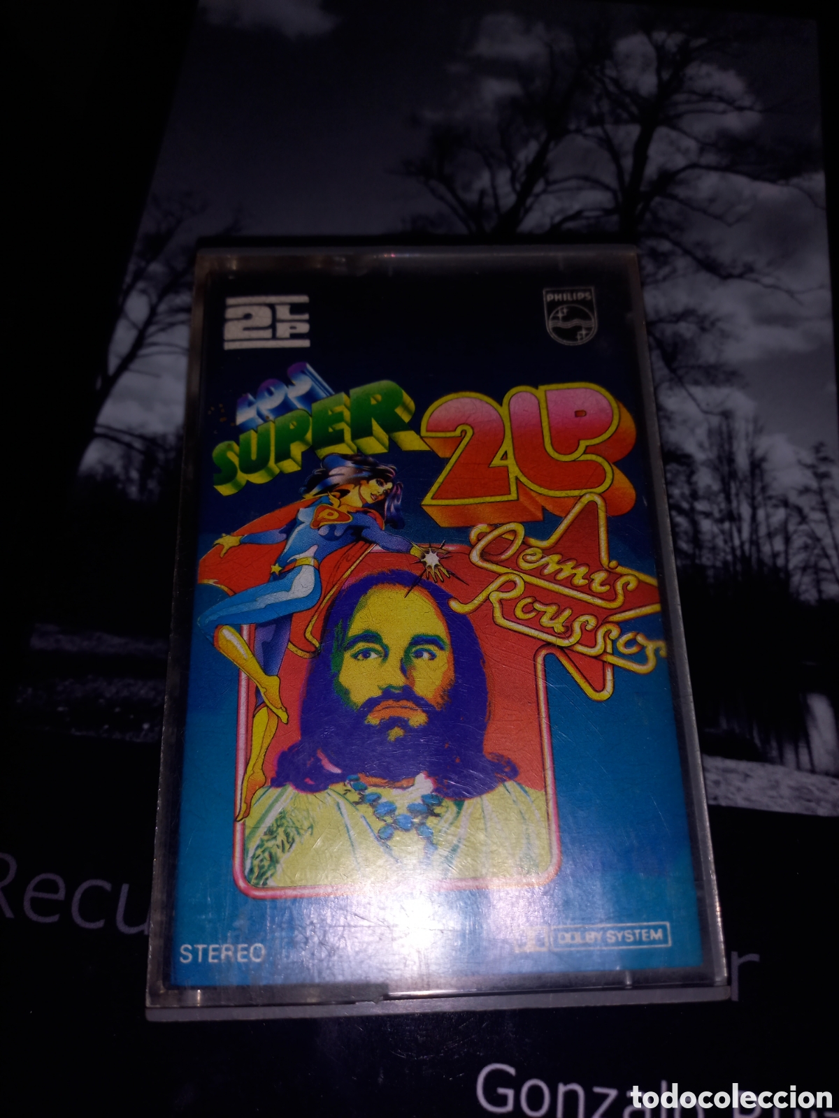 Casetes antiguos: LOS SUPER 2LP DEMIS ROUSSOS CASSETTE - Foto 1